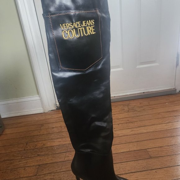Print Ostrich Boots White -  New boot
